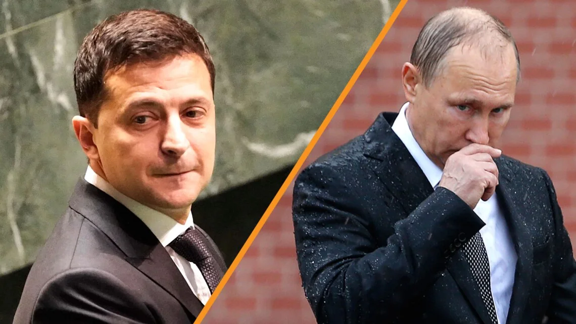 Володимир Зеленський та Володимир Путін щодо переговорів України з Росією